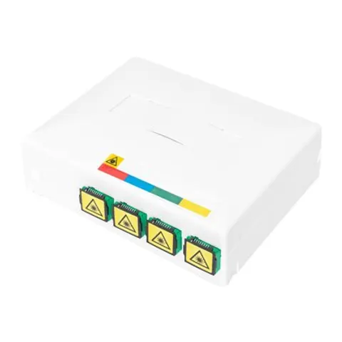 Digitus FTTH Gehäuse mit 4 x SC SX Kupplung – Bild 1