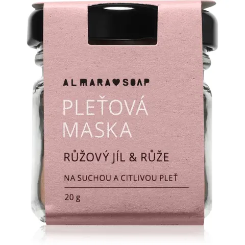 almara soap Maschera Viso Lenitiva Pink Face – immagine 1