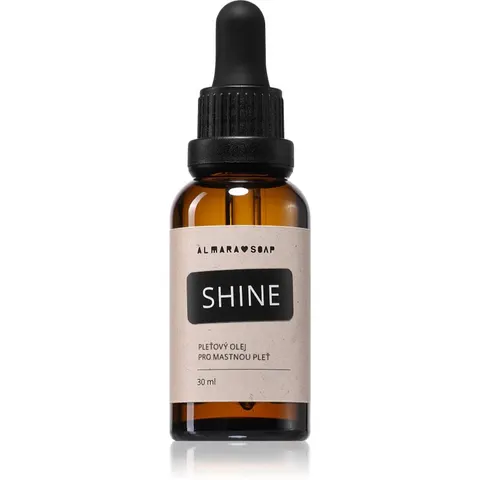almara soap SHINE Olio viso per pelli grasse e impure – immagine 1