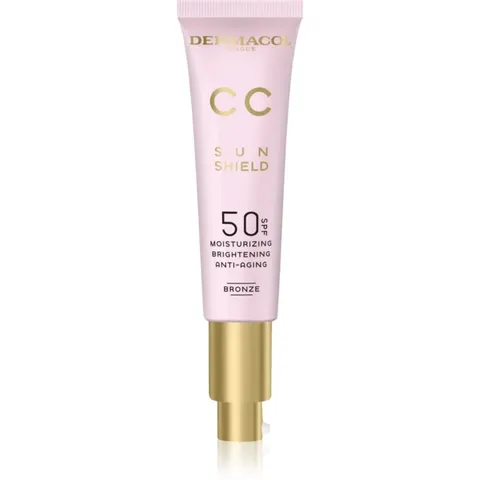 Dermacol CC SUN Shield SPF 50 CC Cream, Bronze, 30 ml – afbeelding 1