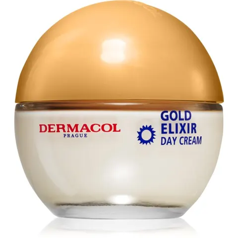 Dermacol Gold Elixir rejuvenating day cream with caviar 50 ml – image 1