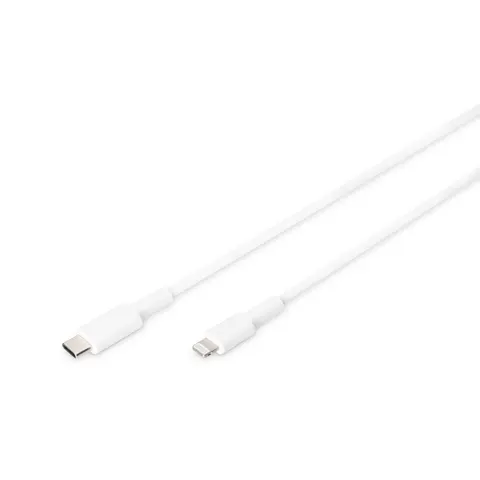 DIGITUS Daten- / Ladekabel, USB-C - Lightning, MFI 1,0m – Bild 1