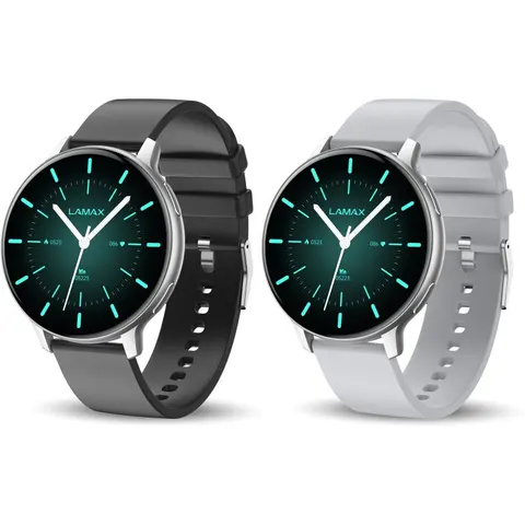 LAMAX Electronics Aura Silver smart horloge 1 st – afbeelding 1