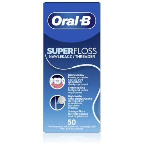 Oral-B Super Floss Zahnseide 50 Einheiten – Bild 1