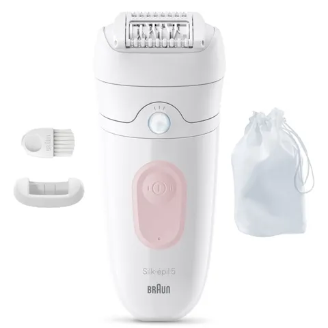 BRAUN Silk·épil 5 5-011 Epilierer, Weiss – Bild 1