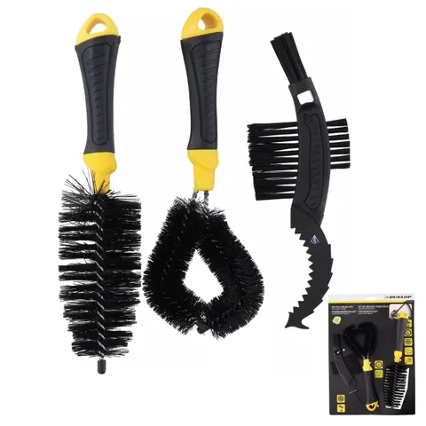 DUNLOP Fahrradbürsten-Set, 3-teilig – Bild 1