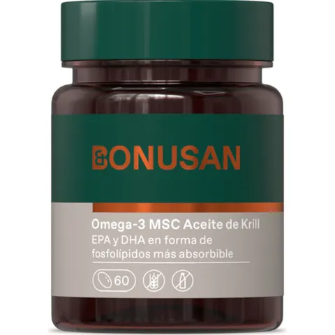 Bonusan ACEITE DE KRILL 500MG 60 Perlas – imagen 1