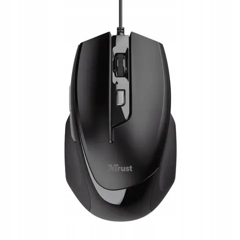 TRUST Voca Comfort Maus – Schwarz – Bild 1