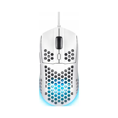 Trust Gxt928w Helox Lightweight Mouse-white/rgb – immagine 1