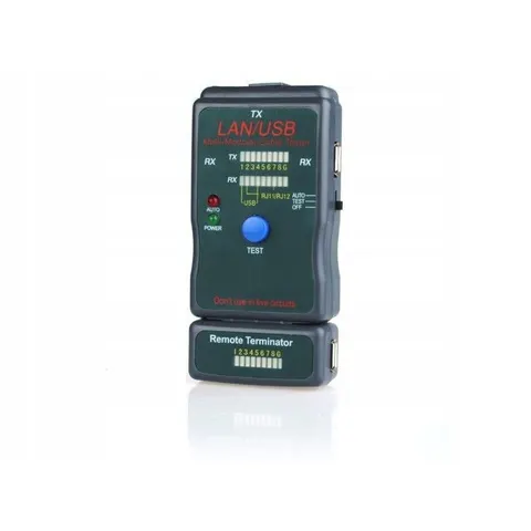 Kabeltester voor RJ11, RJ45 & USB – afbeelding 1