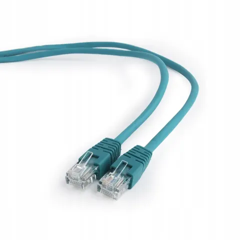 Gembird PP12-1M/G 1m Verde cable de red – imagen 1