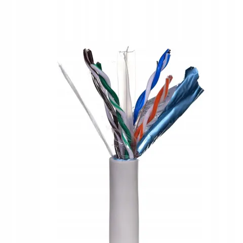 Gembird CAT6 FTP 100m Grijs netwerkkabel – afbeelding 1