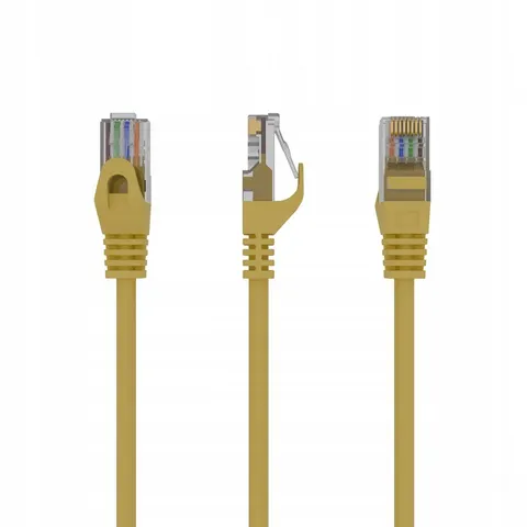 Gembird Patch cord Kat.6 Utp 0.5m żółty – zdjęcie 1