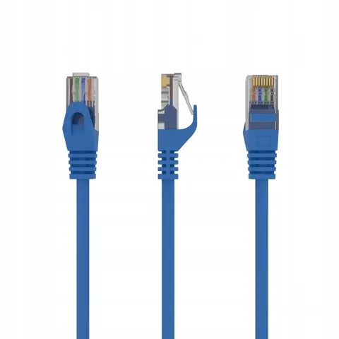 Gembird Patch cord Kat.6 Utp 0.5m niebieski – zdjęcie 1