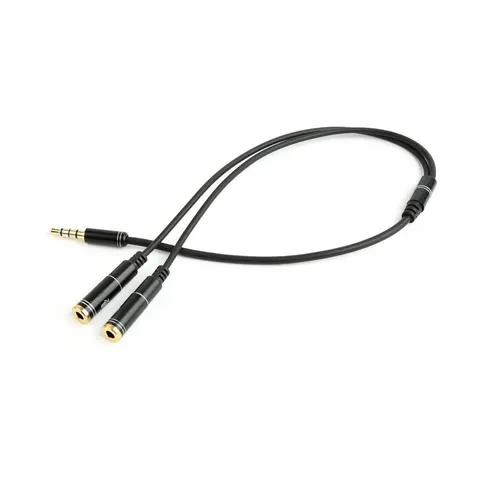 Adapter 4-PIN Mini Jack 3,5mm Mikrofon+słuchawki – zdjęcie 1