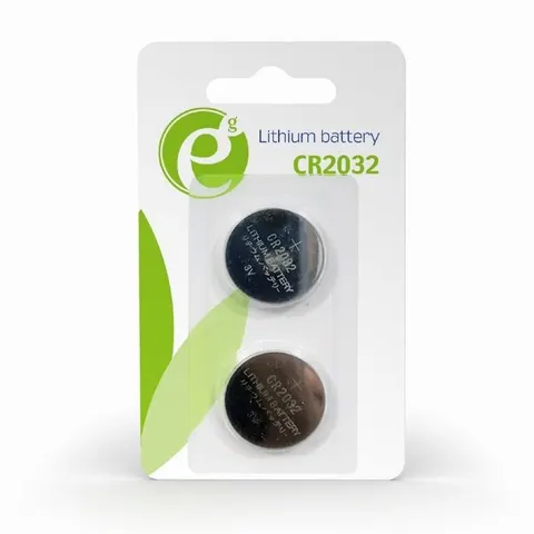 CR2032 knoopcelbatterij, 2 stuks – afbeelding 1