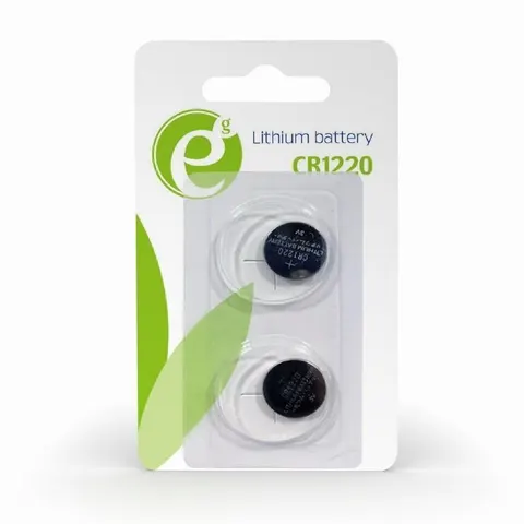 Gembird Bateria CR1220, 3V, 2 sztuki – zdjęcie 1