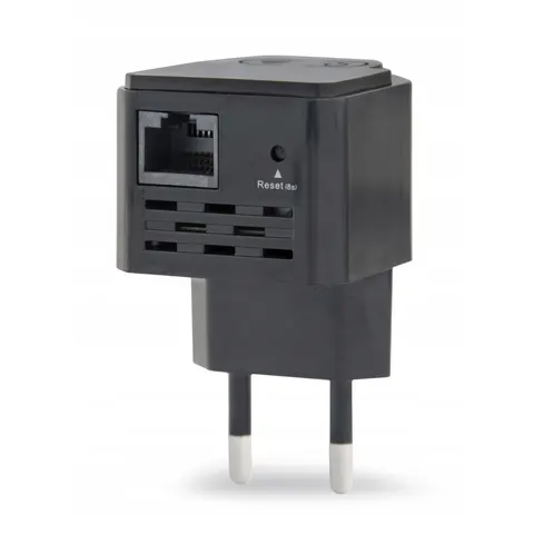 Gembird Wifi Repeater - 300Mbps - Zwart – afbeelding 1