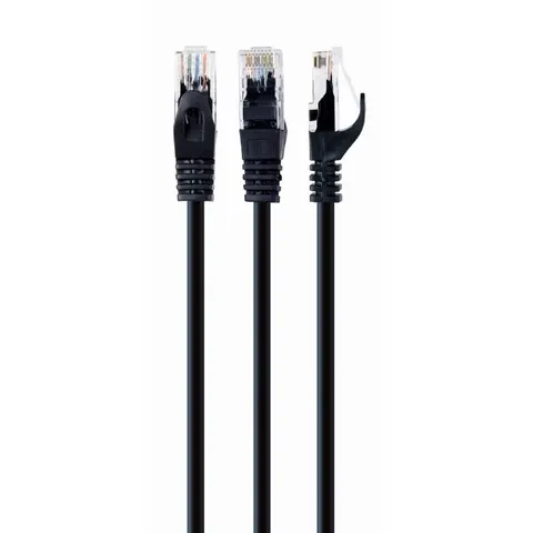 Gembird Patchcord kat.6 Utp 1.5m kolor czarny – zdjęcie 1