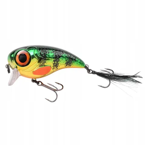 Spro - Fat Iris | Plug | Chrome Perch | 6cm | 17g - Perch – afbeelding 1