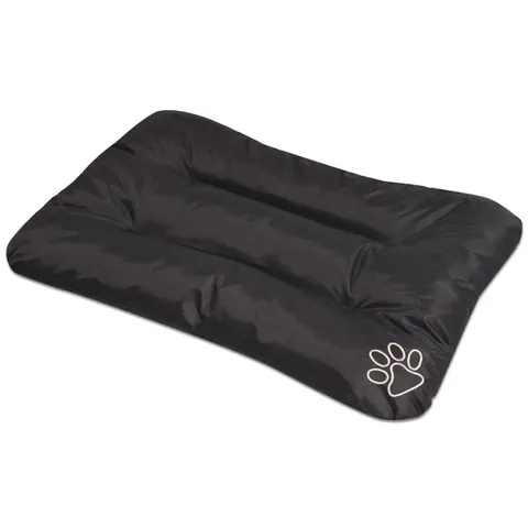 vidaXL Matelas pour chiens Taille L Noir – 522409 – image 1