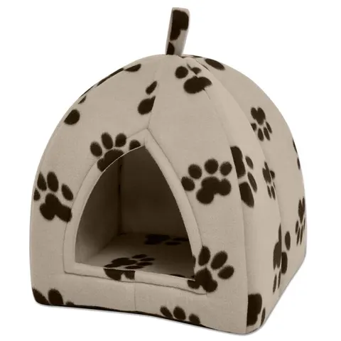 vidaXL Lit pour chats Taille L Beige – image 1