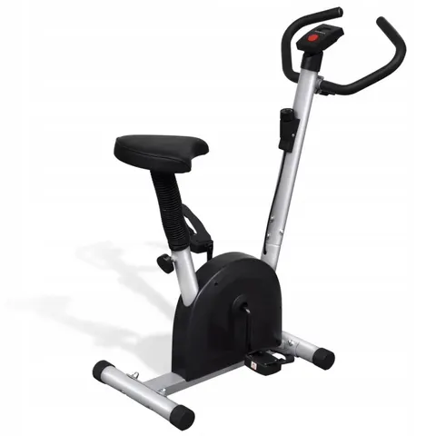 vidaXL - Hometrainer - met - zadel – afbeelding 1