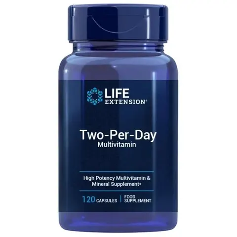 Life Extension Two-Per-Day 120 Caps – imagen 1