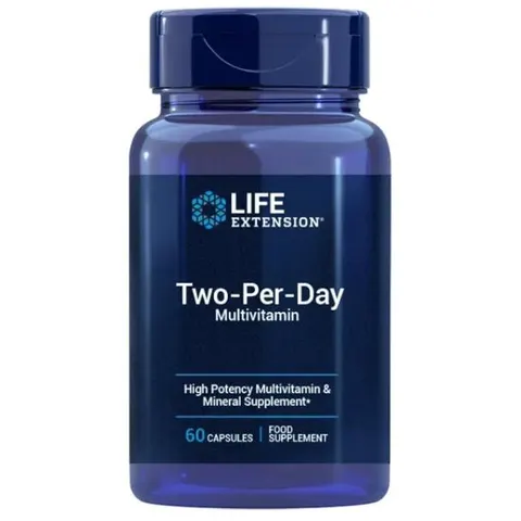 Life Extension Two-Per-Day 60 Caps – imagen 1
