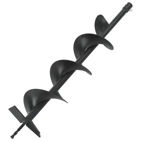 vidaXL Grondboor 150 mm staal – afbeelding 1