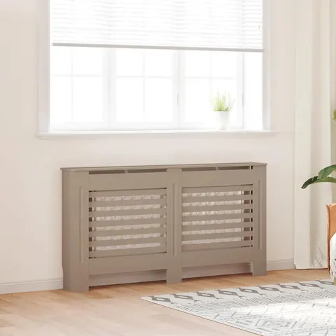 vidaXL Cache-radiateur 152x19x81,5 cm MDF – 835310 – image 1