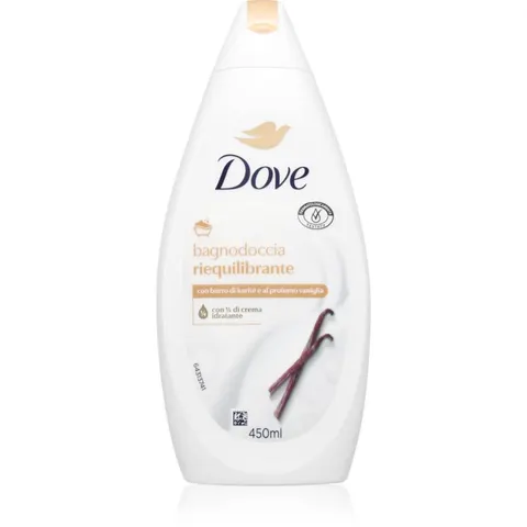 Dove Douchegel - Vanilla Shea Butter 450 ml – afbeelding 1