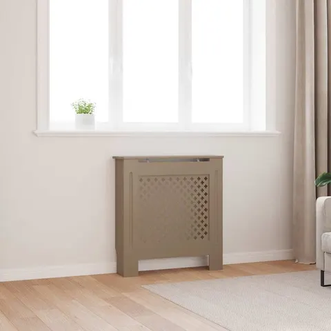 vidaXL Cache-radiateur MDF 78 cm – image 1
