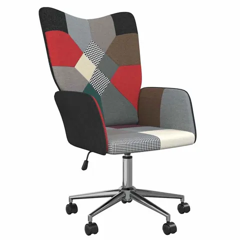 vidaXL Chaise de relaxation Patchwork Tissu – 425763 – image 1