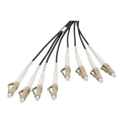 DIGITUS LWL Patchkabel LC->UPC 50m Vorkonfektioniert OM4 8 – Bild 1