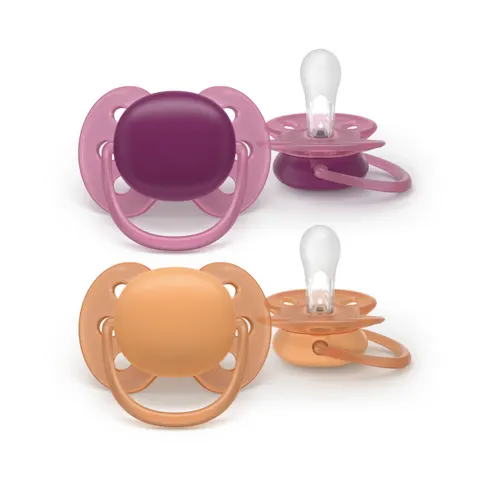 Philips Pacifier Smoczki ultra soft SCF093/03 – zdjęcie 1