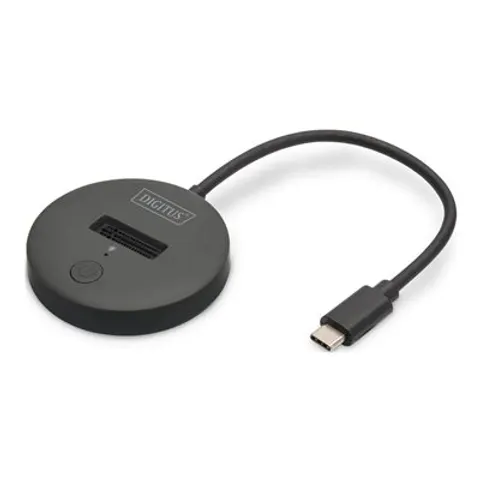 DIGITUS SSD Docking Station, USB-C Anschluss, schwarz – Bild 1