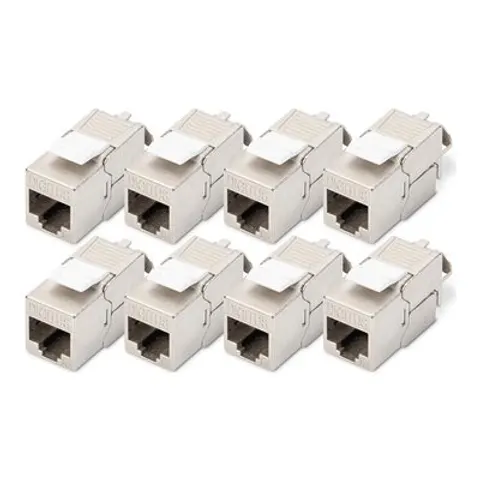 Digitus CAT 6A Keystone module. shielded. tool-free mounting connectio – 490579 – image 1