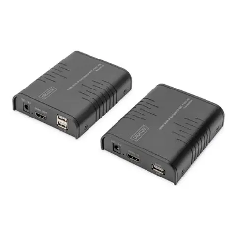 DIGITUS HDMI KVM IP Extender Set, Full HD, 120 m – Bild 1