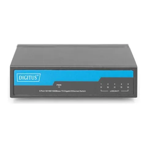 Digitus 5-Port Gigabit Switch, Unmanaged – Bild 1