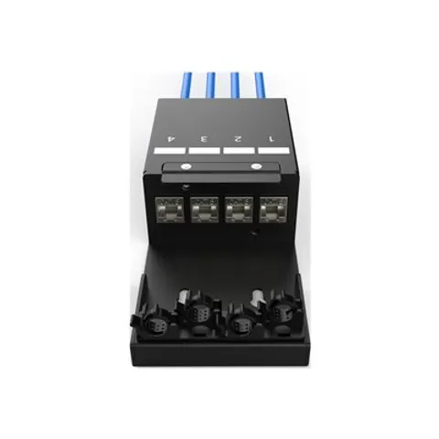DIGITUS Konsolidierungspunkt-Box 4Ports Keystone Module – Bild 1