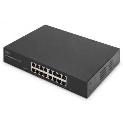 Digitus 16-Port Gigabit Switch. 19 inch. Unmanaged – image 1
