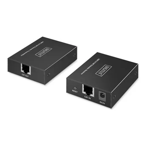 DIGITUS USB Extender 4xUSB-A 150m mit CAT6 schwarz – Bild 1