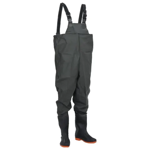 Cuissardes avec bottes vert foncé taille 39 – image 1