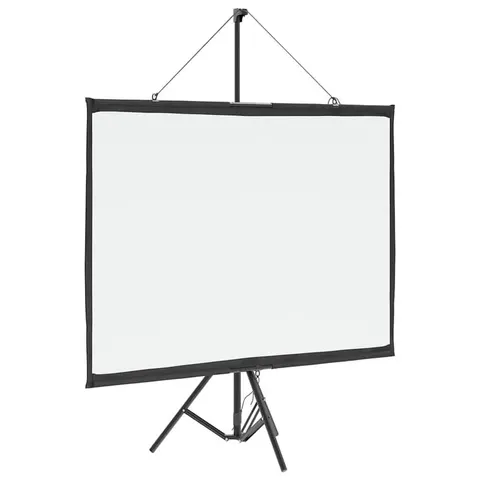 vidaXL - Projectiescherm - met - statief - 60 - inch - 4:3 – afbeelding 1