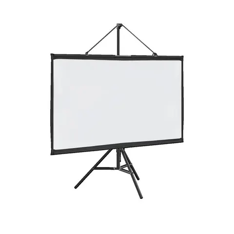 vidaXL - Projectiescherm - met - statief - 72 - inch - 16:9 – afbeelding 1