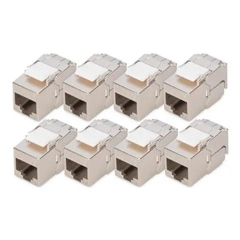 Digitus CAT 6A compact keystone module. shielded. tool-free mounting c – 505204 – image 1