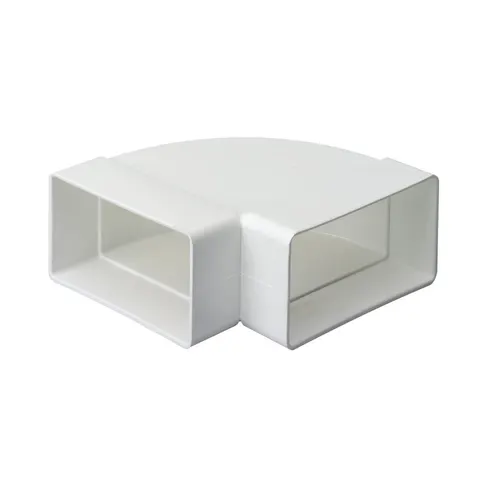 Domus DD050 System 100 90° Horizontal Bend 110 x 54mm – image 1