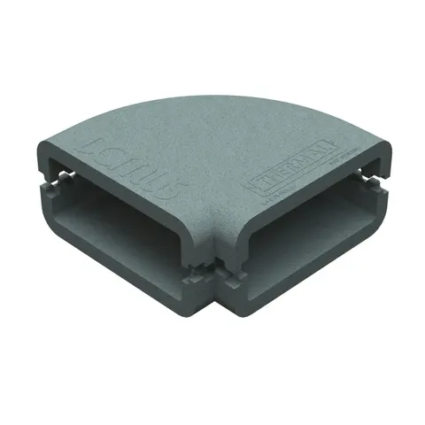 Domus TS950 Megaduct 90° Bend Insulation Shell 220 x 90mm – image 1