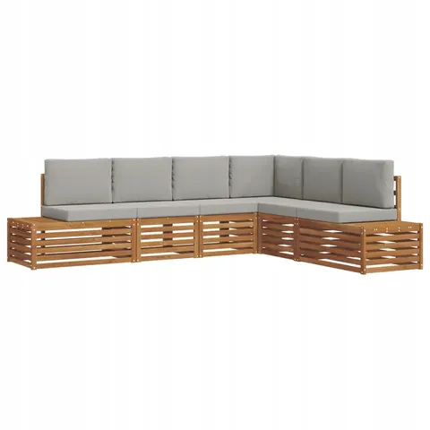 vidaXL Ensemble de canapés d'extérieur 6 pc – image 1